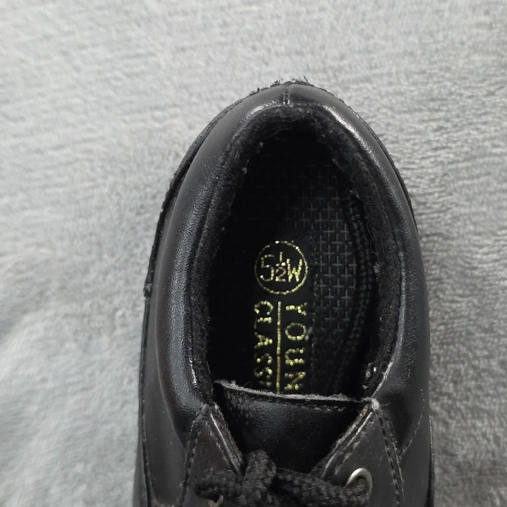 Young Classics Dress Boots Toddler Size US‎ 5.5W Black Faux Leather